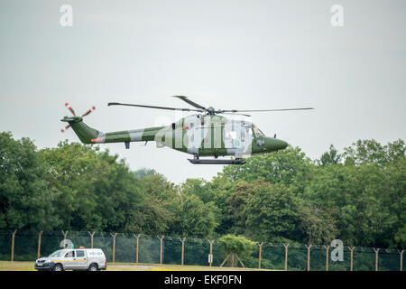 British Army Air Corps Lynx elicottero RIAT 2014 Foto Stock