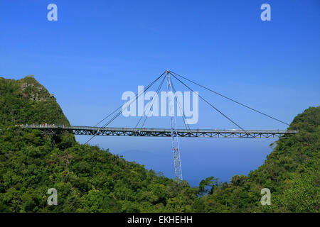 Il Langkawi Sky Bridge, l'isola di Langkawi, Malesia, sud-est asiatico Foto Stock