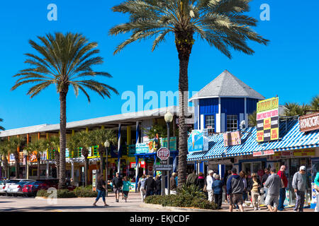 John's Pass Village, Madeira Beach, Florida Foto Stock