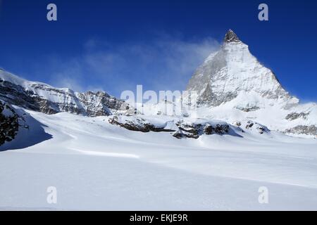 Il Cervino, Zermatt, Alpi della Svizzera Foto Stock