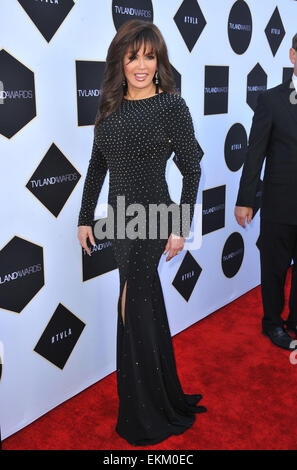 Los Angeles, California, USA. Xi Apr, 2015. Marie Osmond frequentando il 2015 TV Land Awards tenutosi presso il Saban Theatre di Beverly Hills, la California il 11 aprile 2015. 2015 Credit: D. lunga/Globe foto/ZUMA filo/Alamy Live News Foto Stock