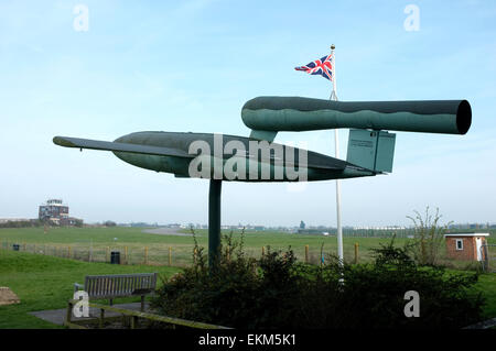 Raf manston storia museo ramsgate kent orientale uk aprile 2015 Foto Stock