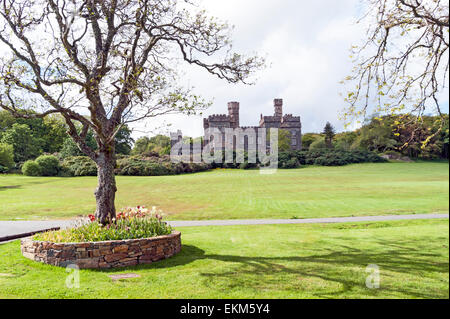 Lews Castello e Parco a Stornoway isola di Lewis Western Isles della Scozia Foto Stock