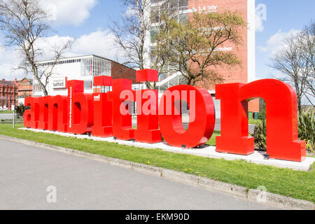 Salford, parte della Greater Manchester Foto Stock