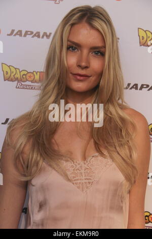 Hollywood, California, USA. Decimo Apr, 2015. Ho15747CHW.''Dragon Ball Z: Risurrezione ''F'' Premiere mondiale.teatro egiziano, Hollywood, CA.04/11/2015.PIA LAMBERG .©Clinton H. Wallace/Photomundo/ Foto inc © Clinton Wallace/Globe foto/ZUMA filo/Alamy Live News Foto Stock