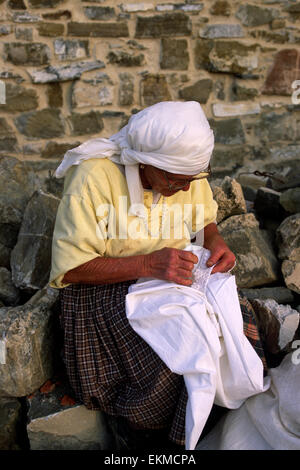 Arbëreshë minoranza etnica, San Paolo Albanese, Basilicata, Italia Foto Stock