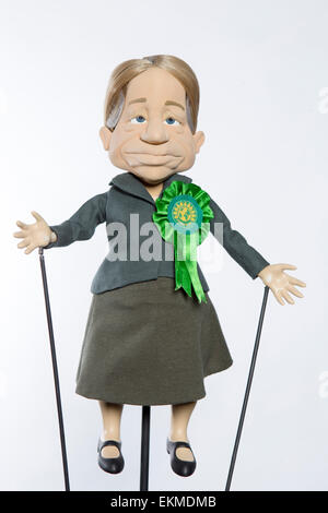 Newzoids burattini. Natalie Bennett Foto Stock