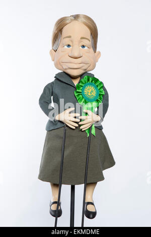 Newzoids burattini. Natalie Bennett Foto Stock