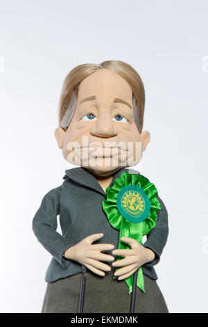 Newzoids burattini. Natalie Bennett Foto Stock