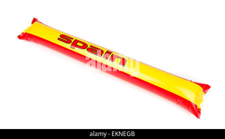 Ventole Thundersticks - Spagna Football isolato Foto Stock