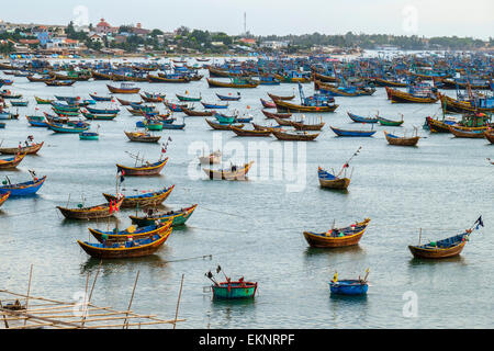 Mui ne porto, Bin Thuan Provincia, Vietnam Foto Stock