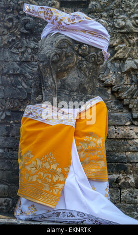 Statua di elefante, Uluwatu Temple, Pecatu, Bali, Indonesia Foto Stock