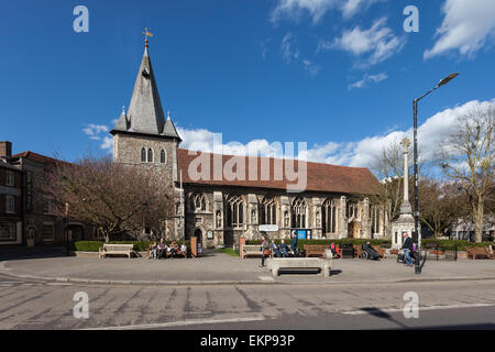 Tutti i Santi della Chiesa, Maldon Essex, Regno Unito Foto Stock