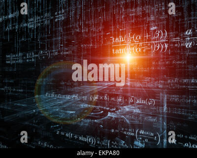 Elementi di matematica Foto Stock