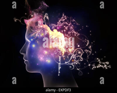 La propagazione di pensieri interna Foto Stock