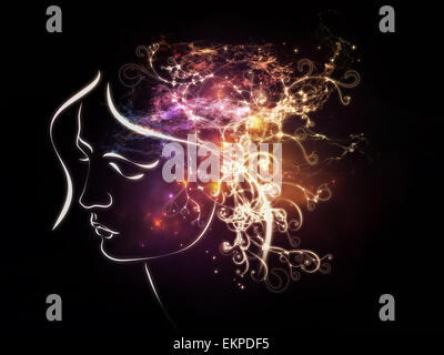 La propagazione di pensieri interna Foto Stock