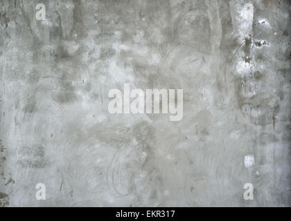 Frammento di parete in stucco di un edificio, vicino fino Foto Stock