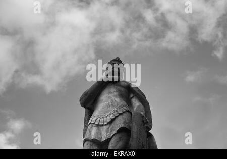 Alfonso II (759-842), chiamato il casto, era il re di Asturia da 791 fino alla sua morte, il figlio di Fruela I e il basco Muni Foto Stock