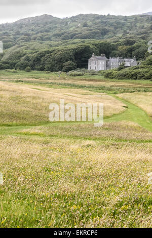 Prati presso Il Derrynane House, Caherdaniel, Killarney, County Kerry, Irlanda Foto Stock