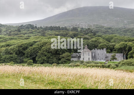 Il Derrynane House, Caherdaniel, Killarney, County Kerry, Irlanda Foto Stock