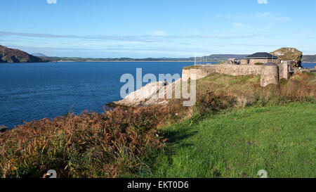 Fort Dunree, Penisola di Inishowen, Irlanda Foto Stock