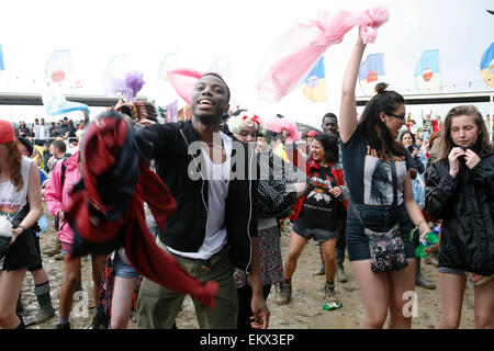 Frontrow: ascolto di 'Questo è dancehall con Wayne Marshall e special guest". Foto Stock