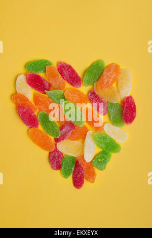 I canditi di frutta secca Foto Stock