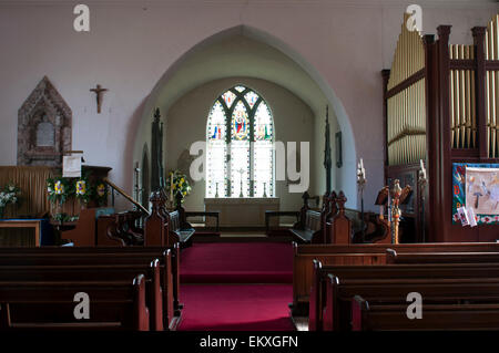 Chiesa della Santa Trinità, Drybrook, Gloucestershire, England, Regno Unito Foto Stock