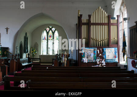 Chiesa della Santa Trinità, Drybrook, Gloucestershire, England, Regno Unito Foto Stock