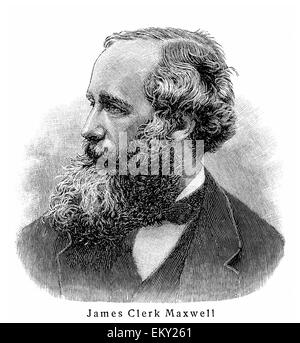 James Clerk Maxwell Foto Stock