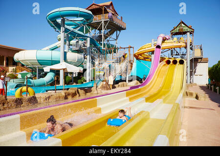 Scivoli di Coral Sea Aqua Club Sharm el Sheikh Egitto Foto Stock