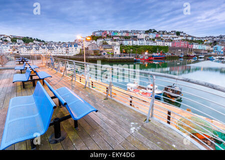 Brixham Harbour, South Devon, Inghilterra, Regno Unito, Europa. Foto Stock