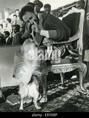 HAILE SELASSIE (1892-1975) Etheopian Regent nel 1960 Foto Stock