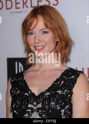 "Rudderless' Los Angeles premiere presso il Teatro vista dotata di: Alicia Witt dove: Los Angeles, California, Stati Uniti quando: 07 Ott 2014 Foto Stock