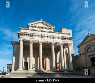 Basilica del Santo Marino, San Marino, la Repubblica di San Marino Foto Stock