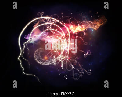 La propagazione di pensieri interna Foto Stock