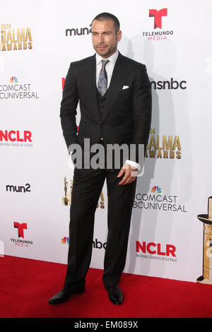 ALMA Awards 2014 - Arrivi con: Rafael Amaya dove: Pasadena, California, Stati Uniti quando: 11 Ott 2014 Foto Stock