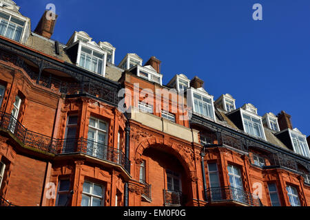 Il Claridge, Brook Street, Davies Street, Mayfair London, Regno Unito Foto Stock