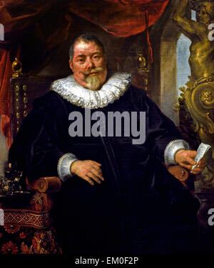 Ritratto del signor Weerts 1635 Jacob Jordaens ( 1593 - 1678) fiammingo pittore barocco Belgio belga Foto Stock