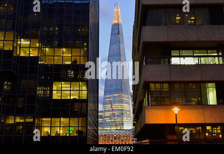 Il frammento da Lower Thames Street, London Bridge Quarter, London, Regno Unito Foto Stock