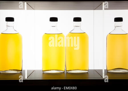 Scotch whisky raccolta nello showroom Foto Stock