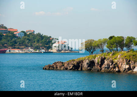 Türkei, Istanbul, Prinzeninseln (türk. Adalar) Marmarameer im, Heybeli Ada Foto Stock