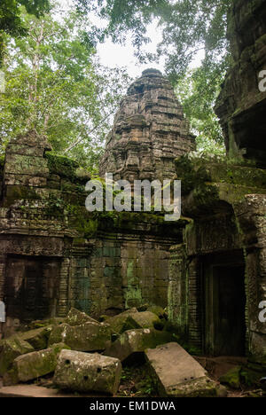 Tempio cambogiano in Ankor Foto Stock