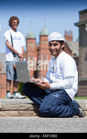 Lingua Berlitz school imbarco a scuola Rossall Fleetwoods Lancashire Foto Stock