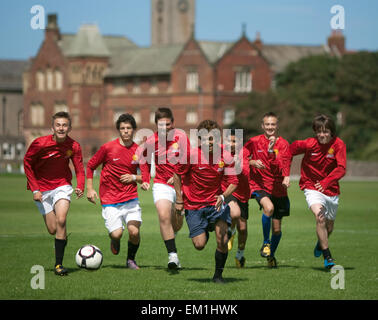 Lingua Berlitz school imbarco a scuola Rossall Fleetwoods Lancashire Foto Stock