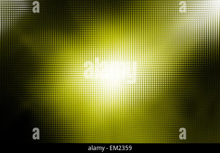 Abstract giallo stripe futuristico design di sfondo con luci Foto Stock