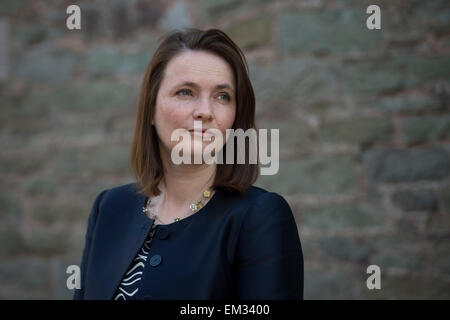 Leader della Welsh liberal-democratici Kirsty Williams Foto Stock