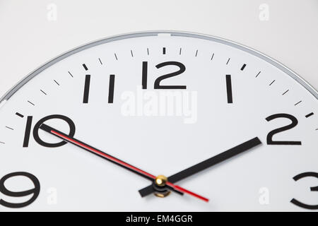 Dieci minuti per due orologio Foto Stock