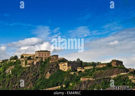 Fortezza Ehrenbreitstein Festung Renania-palatinato Koblenz Germania Foto Stock