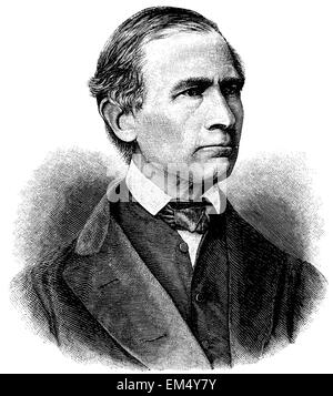 Johann Gottfried Galle (nato il 9 giugno 1812 ) Foto Stock